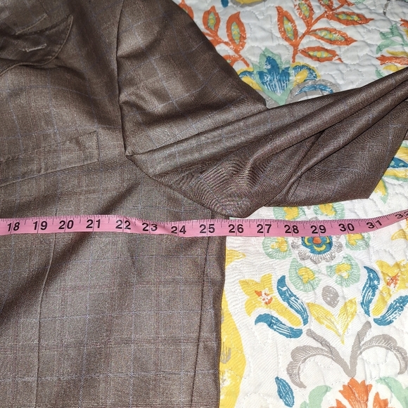 Earvin "Magic" Johnson Men's Blue Thread Accents Blazer In A Size 40R. EUC. - Picture 7 of 10